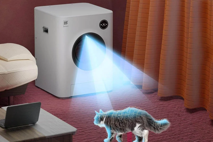 automatic kitty litter cleaner