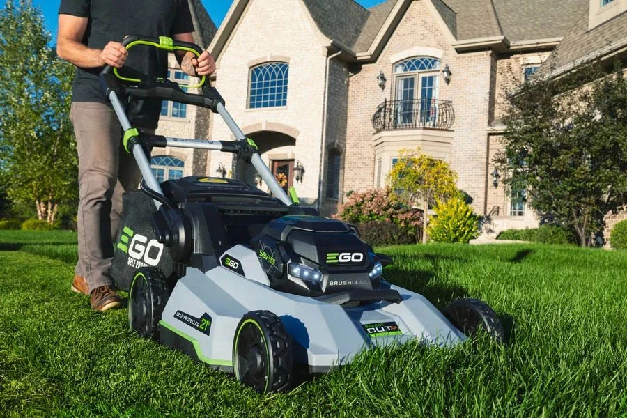 best electric self propelled lawn mower