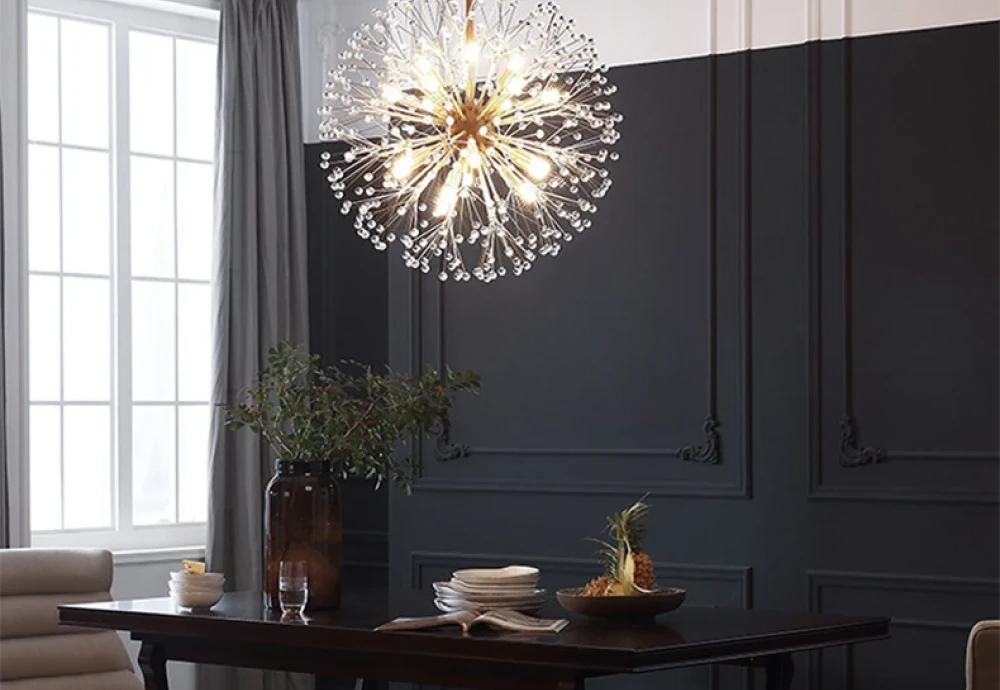 bedroom crystal chandelier